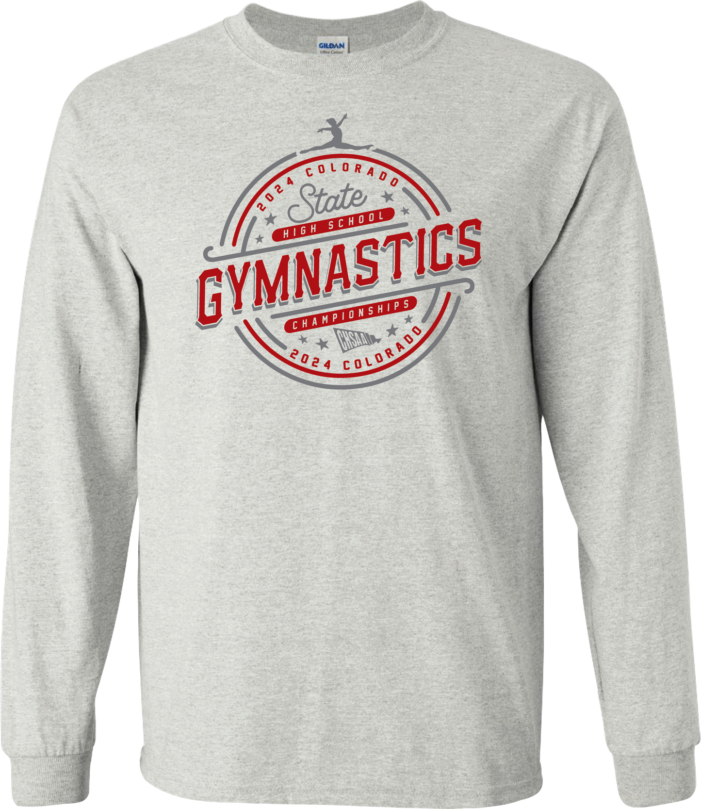 2024 CHSAA State Championship Gymnastics Long Sleeve Shirt