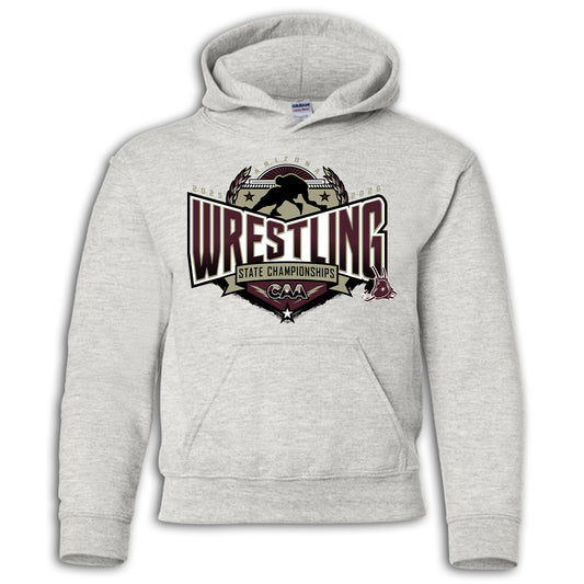 2025-26 CAA State Championship Wrestling Hoodie