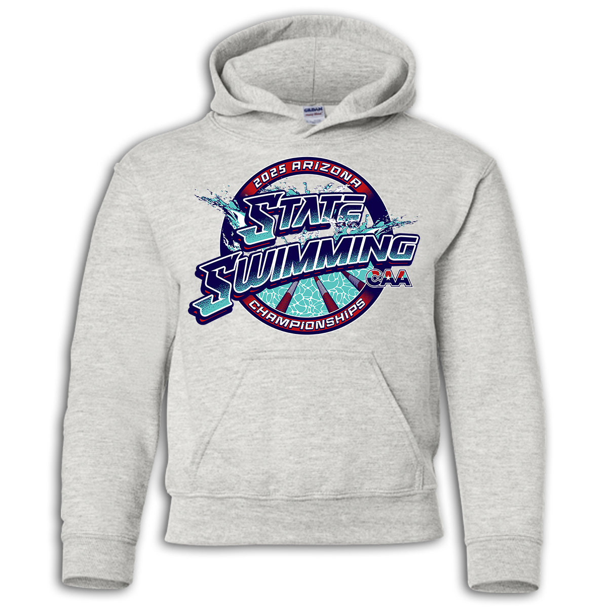 2025-26 CAA State Championship Swim Hoodie