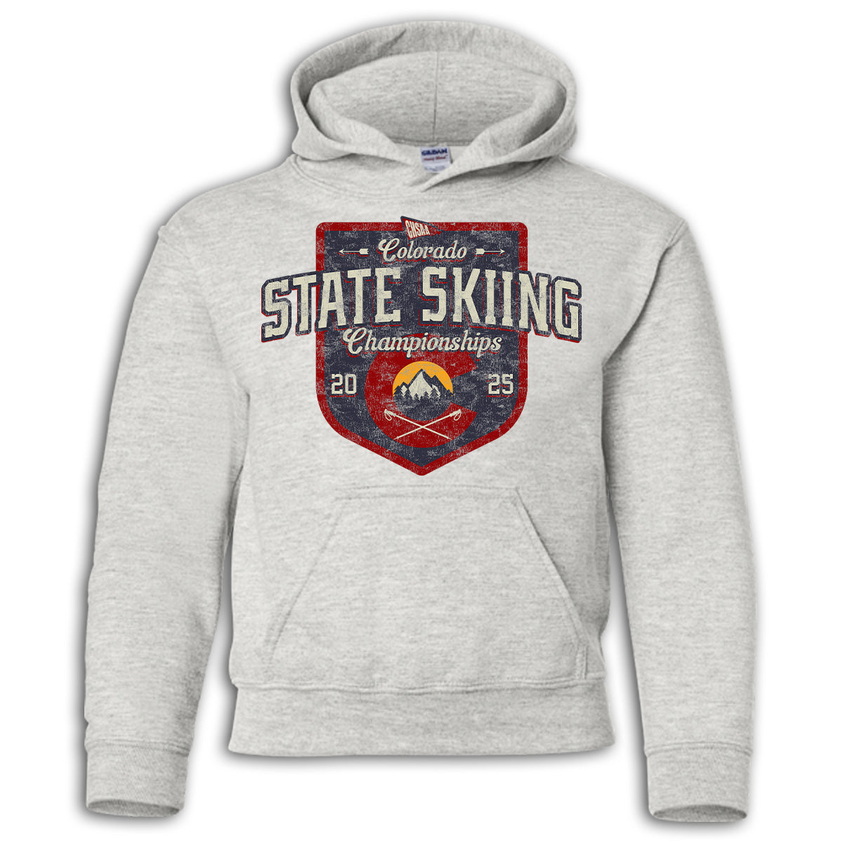 2025 CHSAA State Championship Skiing Hoodie