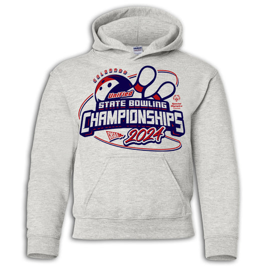 2024 CHSAA State Championship Unified Bowling Hoodie