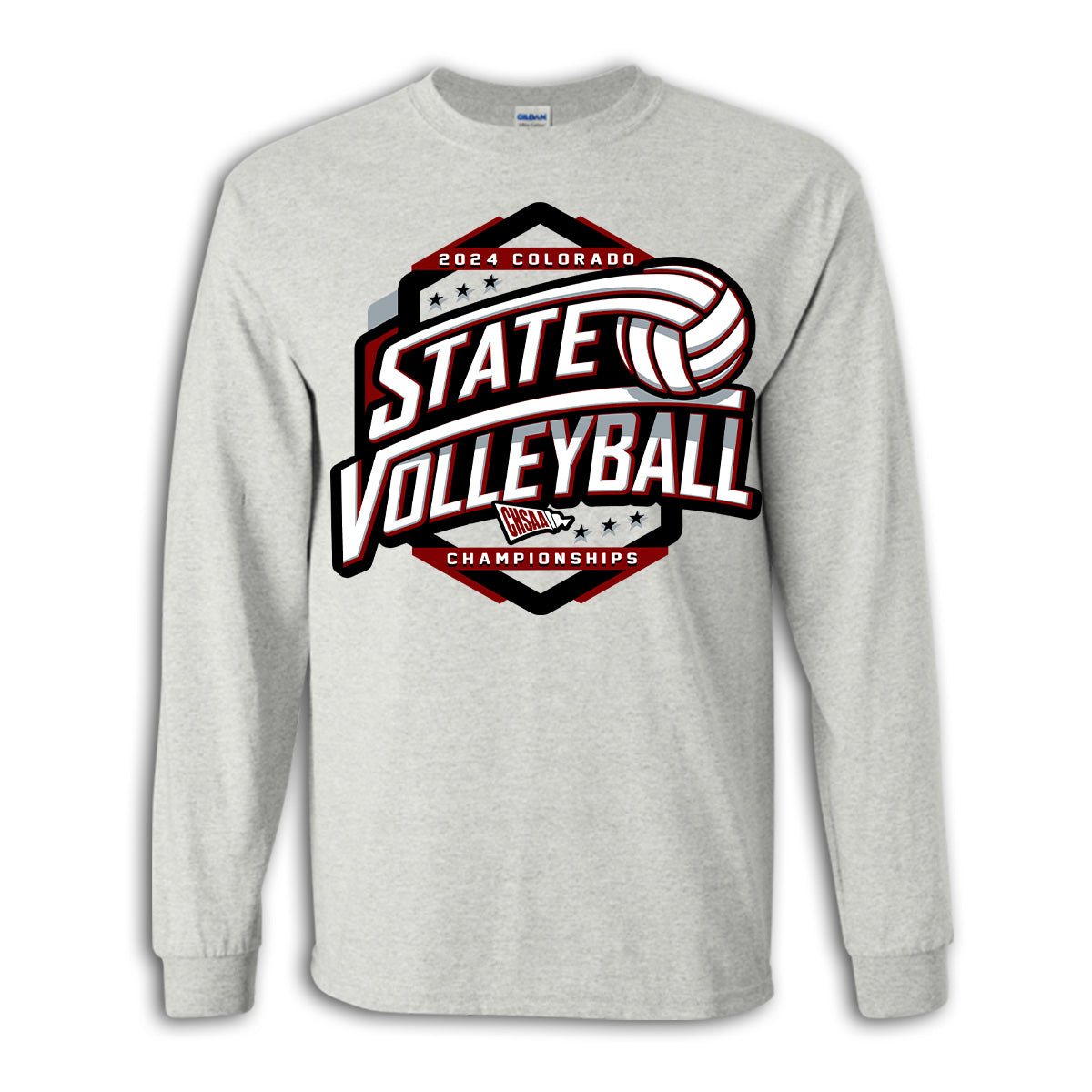 2024-25 CHSAA State Championship Girls Volleyball Long Sleeve Shirt