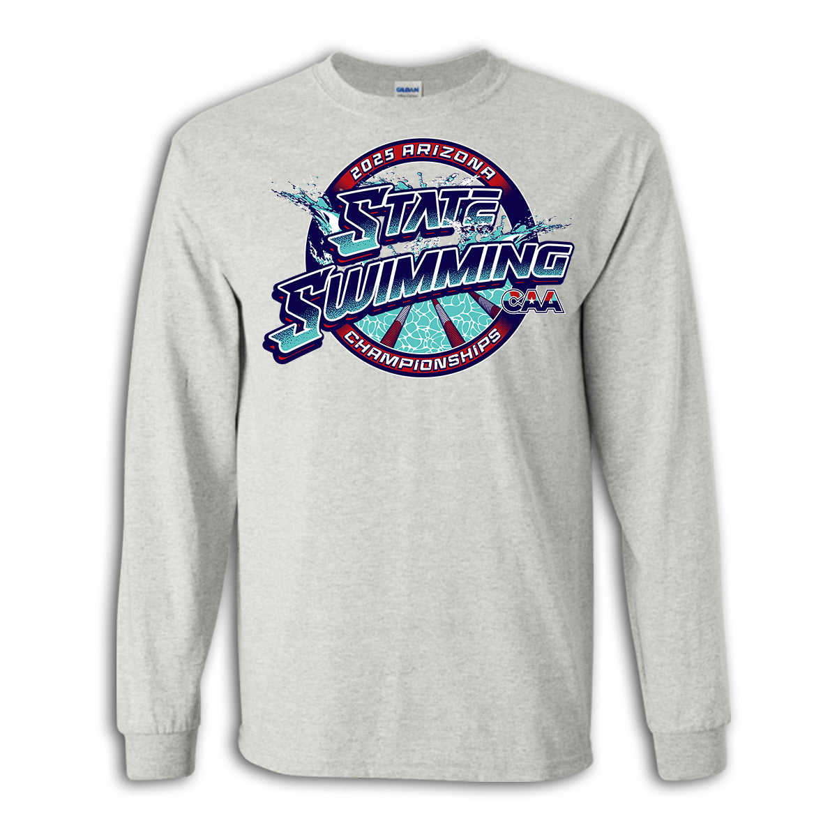 2025-26 CAA State Championship Swim Long Sleeve Shirt