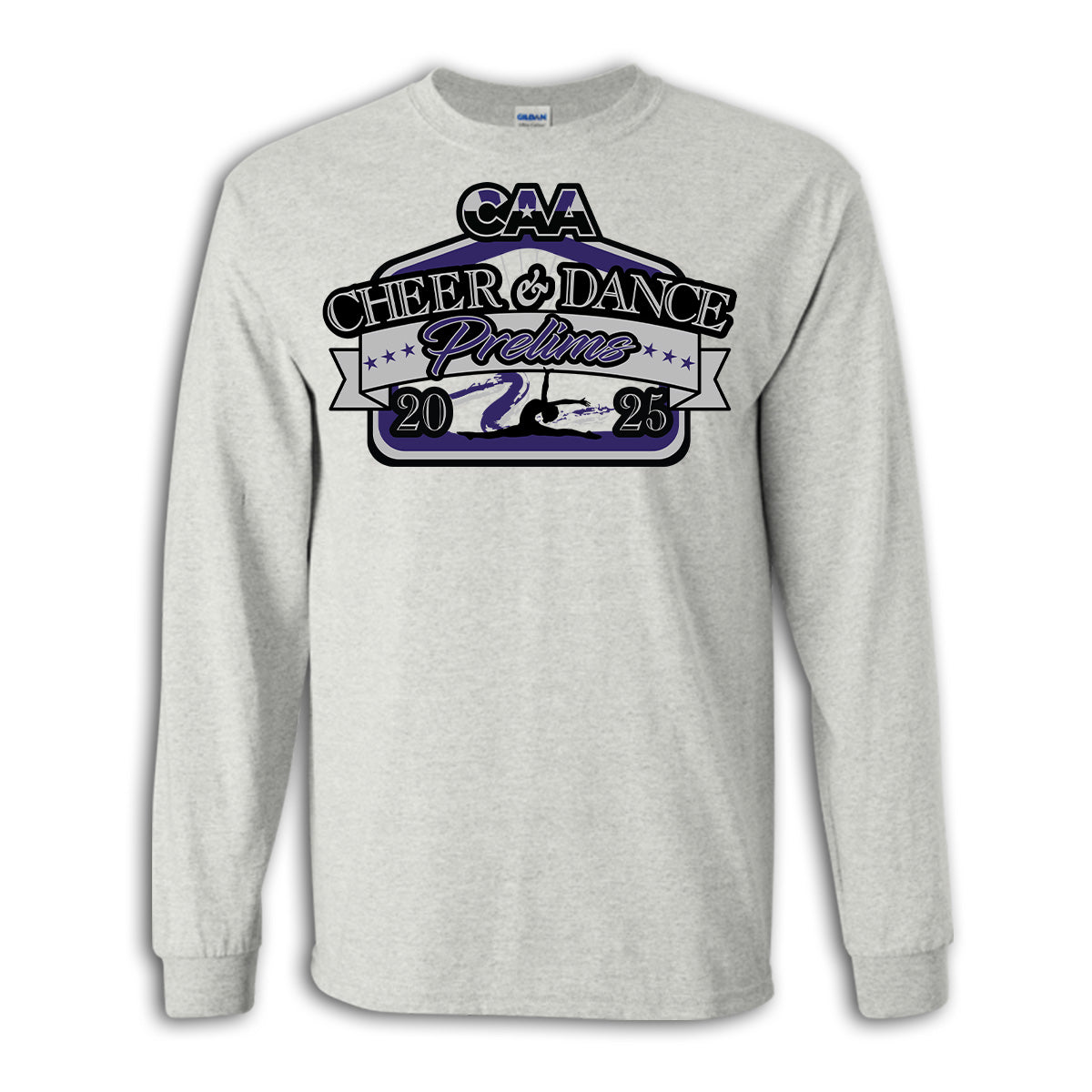 2025 CAA Cheer & Dance Preliminary Competition  Long Sleeve Shirt