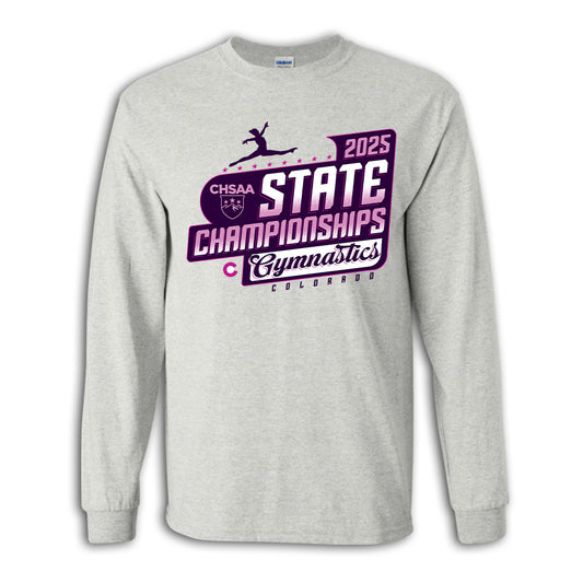 2025 CHSAA State Championship Gymnastics Long Sleeve Shirt