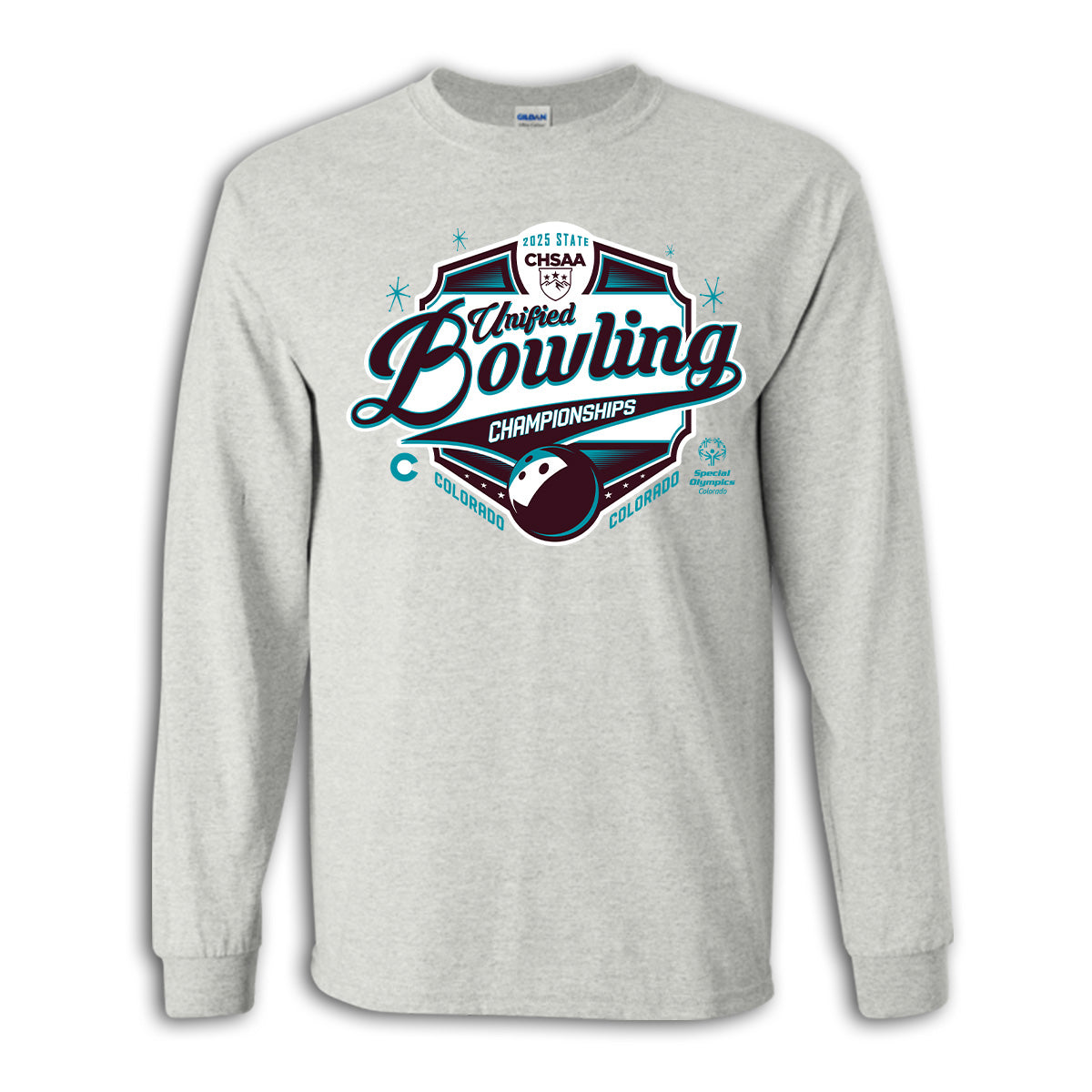 2025 CHSAA State Championship Unified Bowling Long Sleeve Shirt