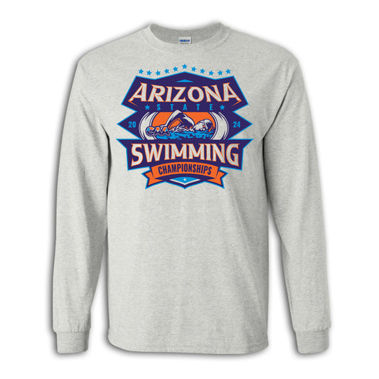 2024-25 CAA State Championship Swim Long Sleeve Shirt