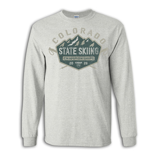 2026 CHSAA State Championship Skiing Long Sleeve Shirt