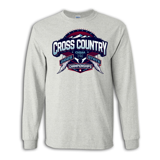 2025 CHSAA State Championship Cross Country Long Sleeve Shirt