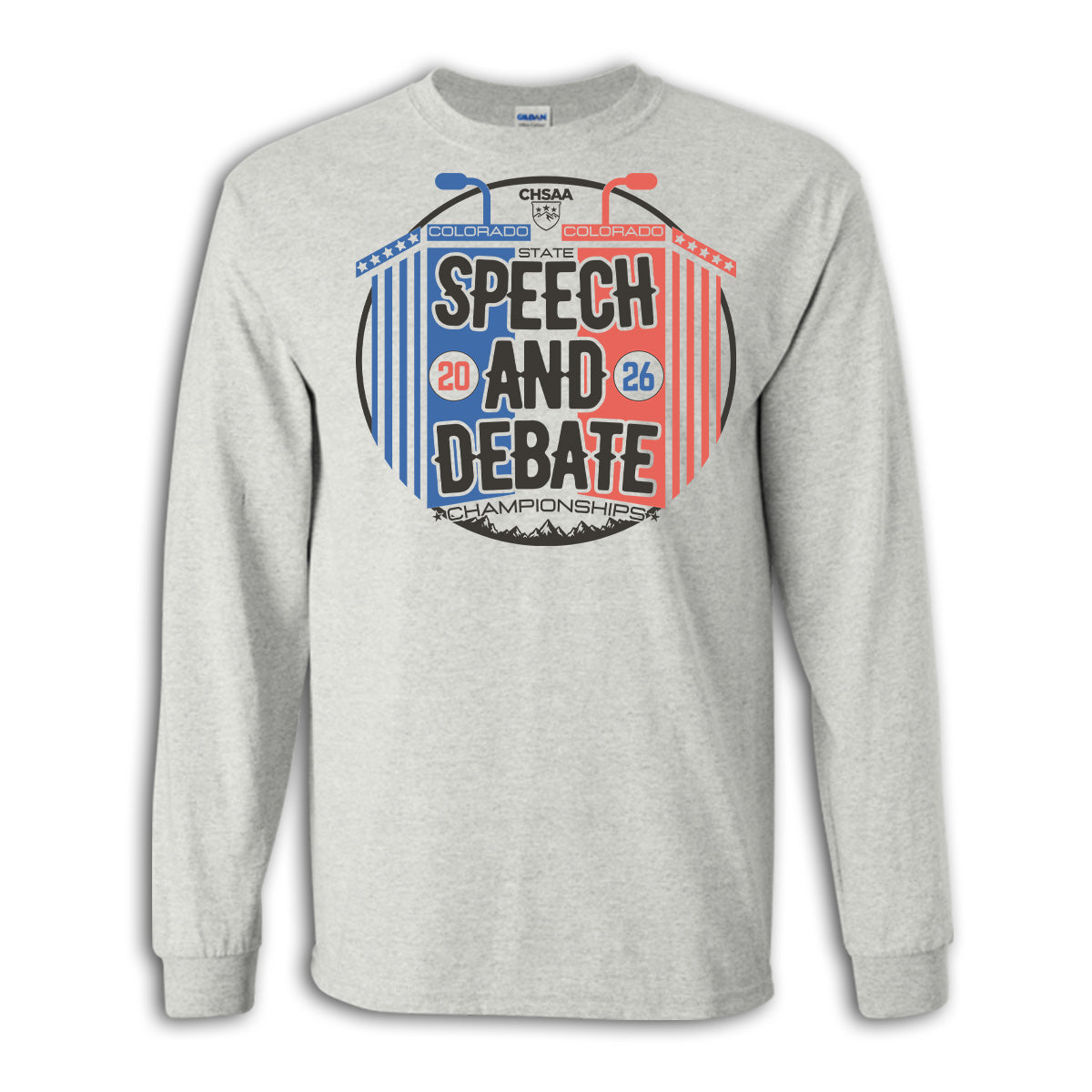 2026 CHSAA State Championship Speech & Debate Long Sleeve Shirt