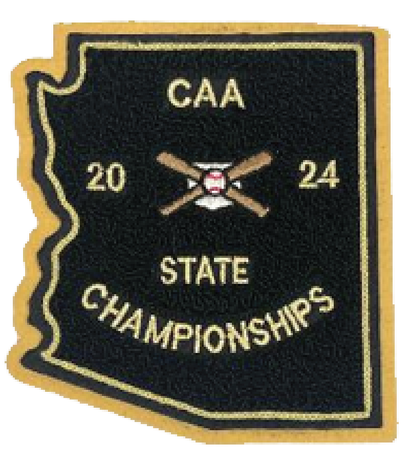 2024 CAA State Championship Baseball Patch