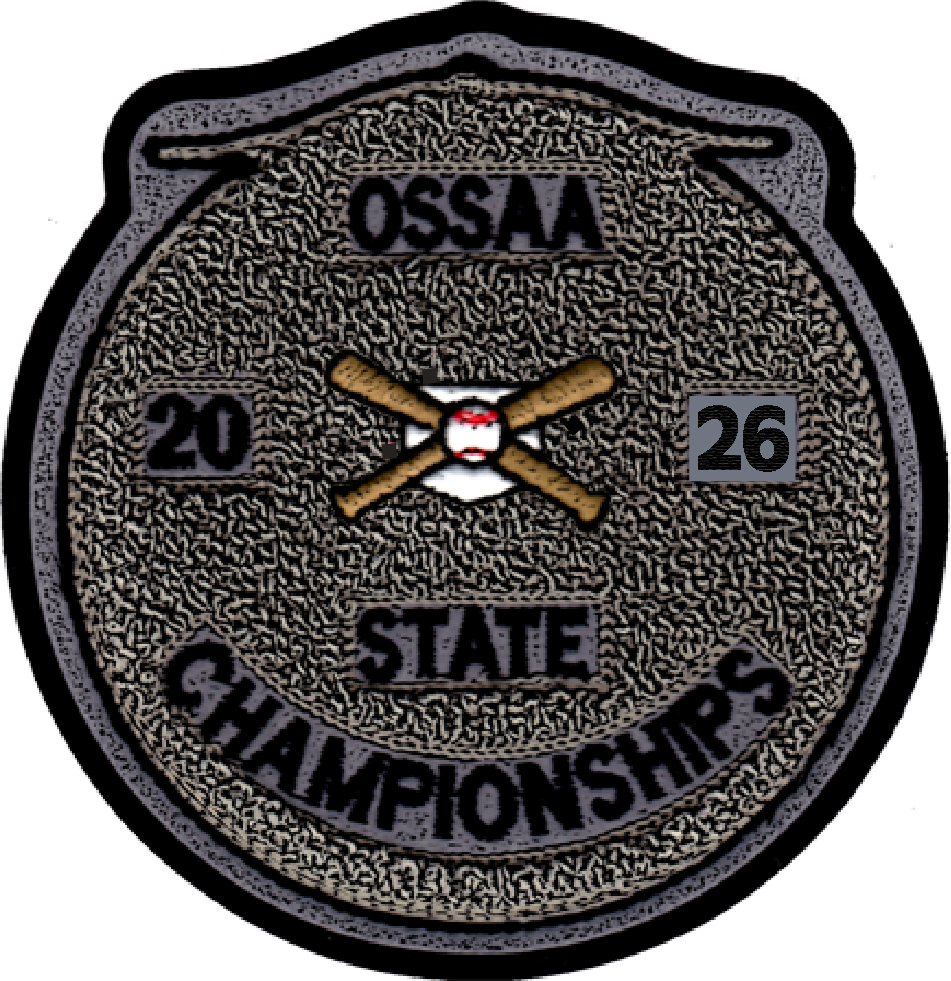 2026 OSSAA State Championship Baseball Patch