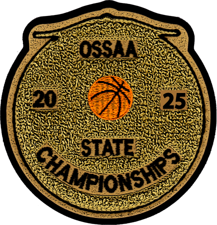 2025 OSSAA State Championship Basketball Patch