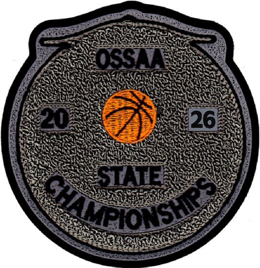 2026 OSSAA State Championship Basketball Patch
