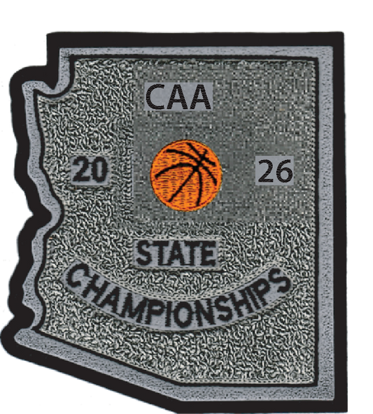 2026 CAA State Championship Basketball Patch