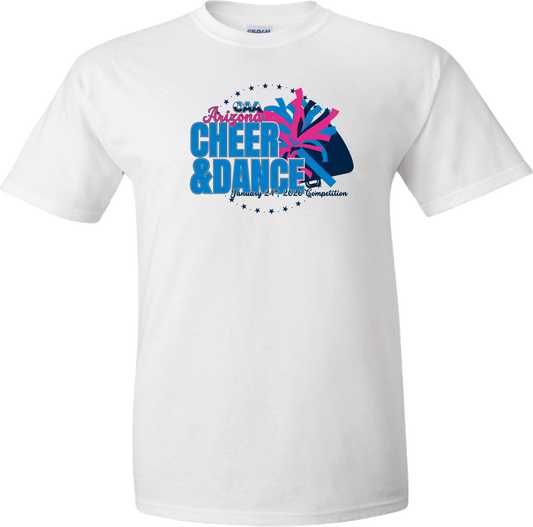 2026 CAA Cheer & Dance Preliminary Competition T-Shirt