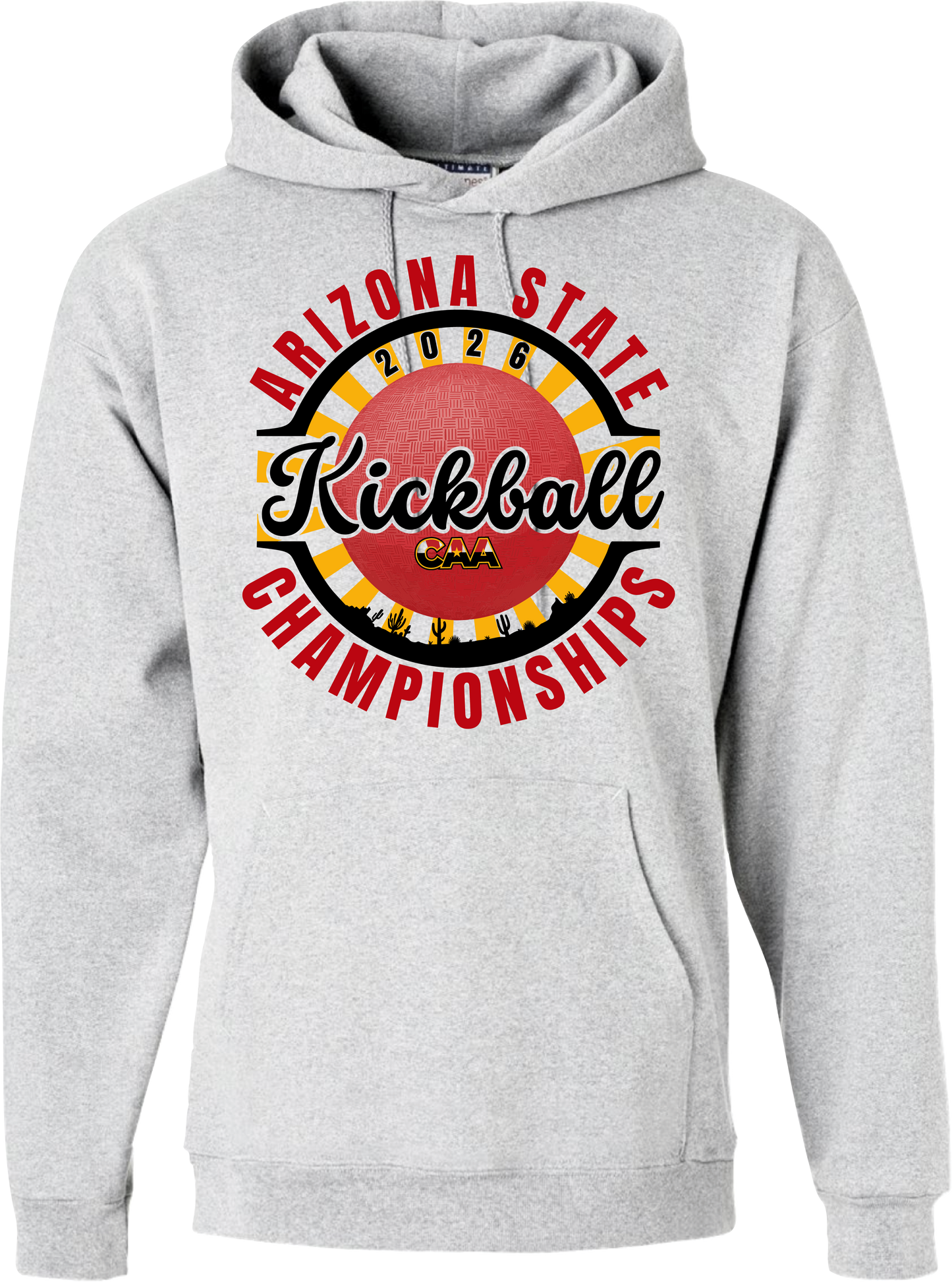 2025-26 CAA State Championship Kickball Hoodie