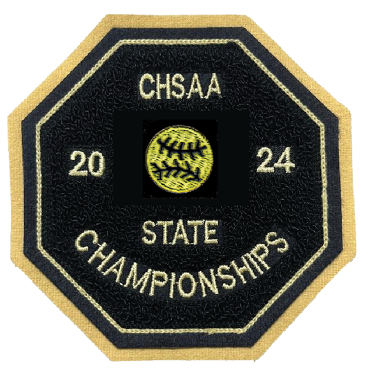 2024 CHSAA State Championship Softball Patch