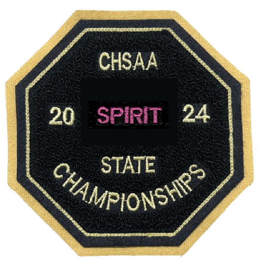 2024 CHSAA State Championship Spirit Patch