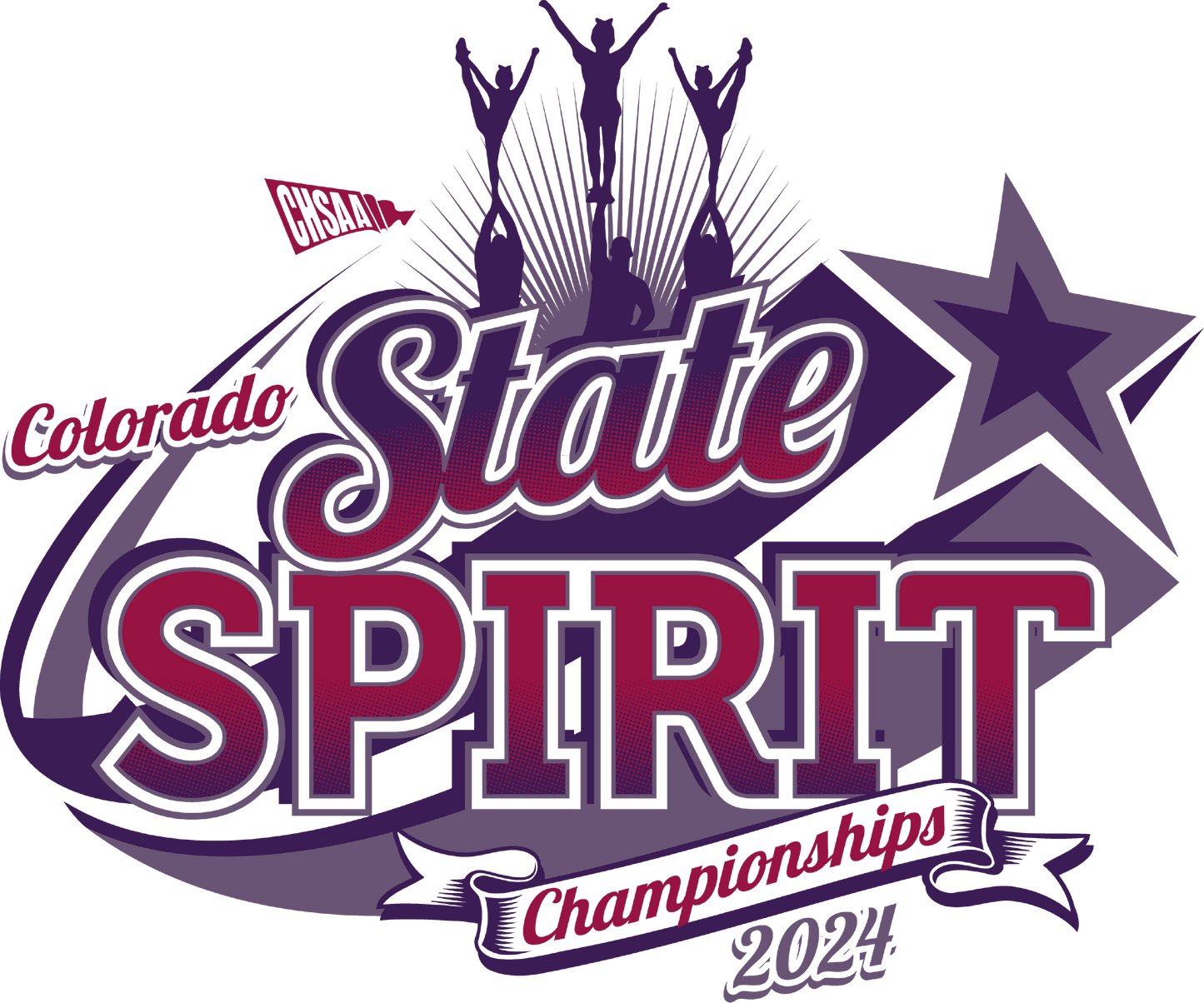 2024 CHSAA State Championship Spirit Sticker 3-Pack