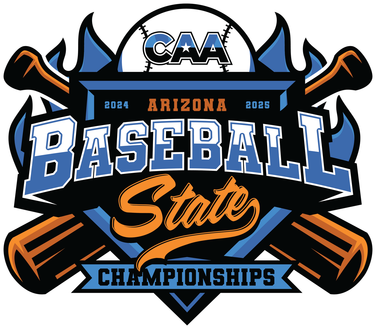 2024 CAA State Championship Baseball Sticker 3-Pack (Copy)