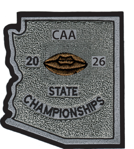 2026 CAA State Championship Football Patch