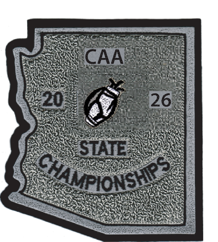 2026 CAA State Championship Golf Patch