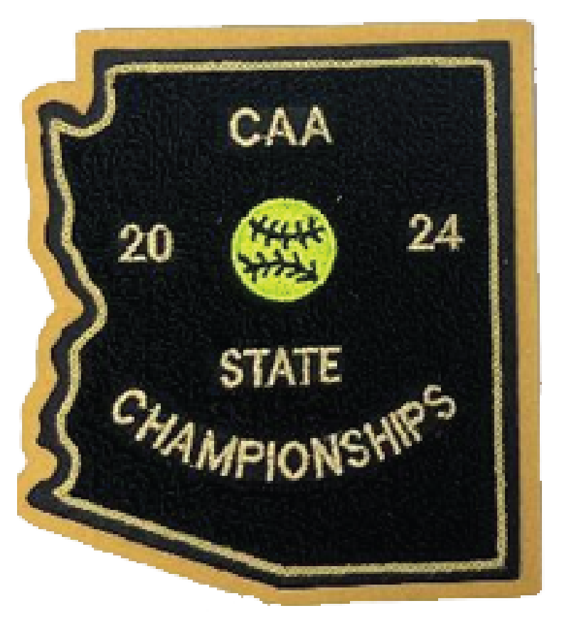 2024 CAA State Championship Softball Patch