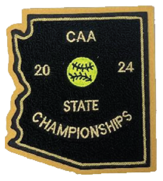 2024 CAA State Championship Softball Patch