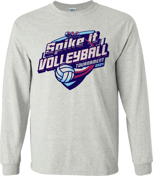 2024 CAA Spike It Tournament Volleyball Long Sleeve Shirt