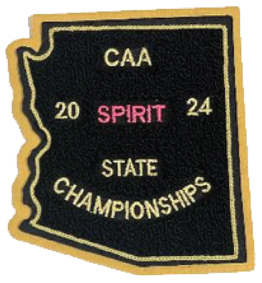 2024 CAA State Championship Spirit Patch