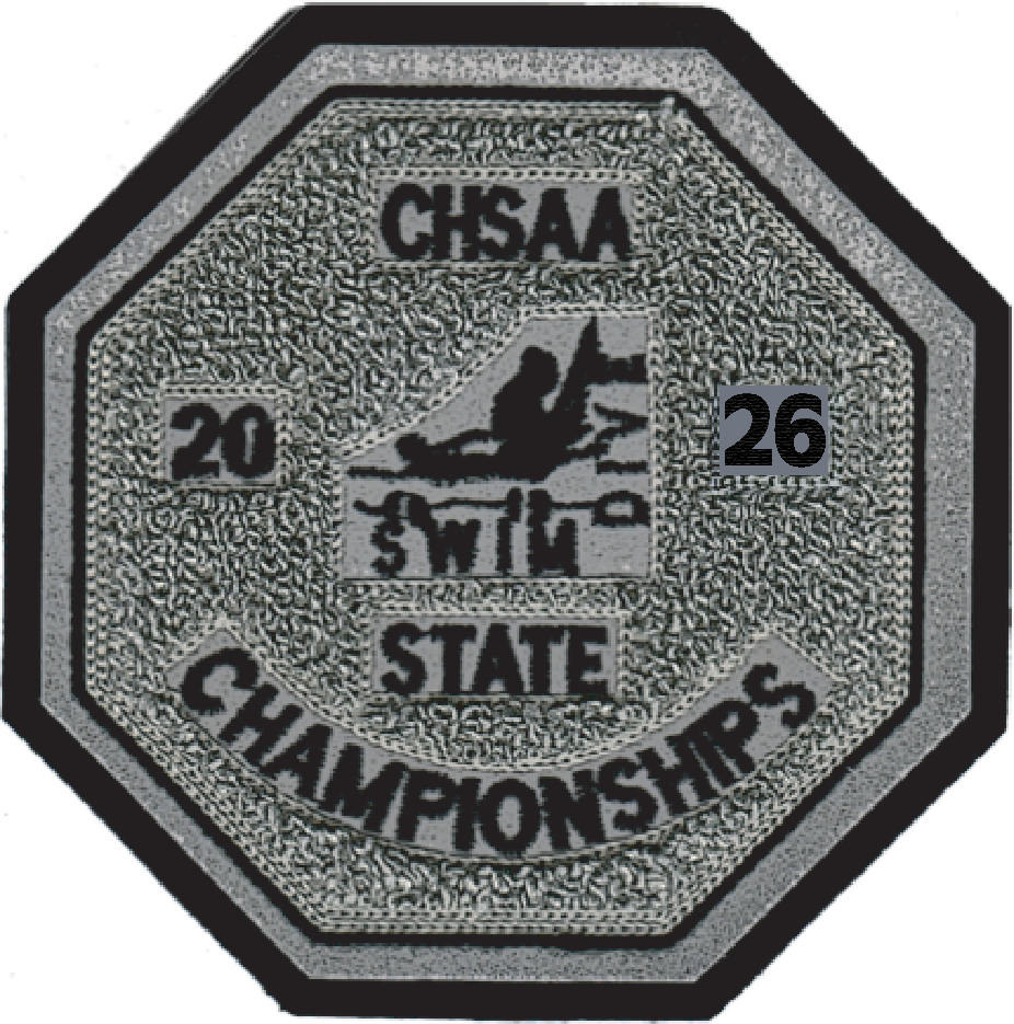 2026 CHSAA State Championship Swim & Dive Patch