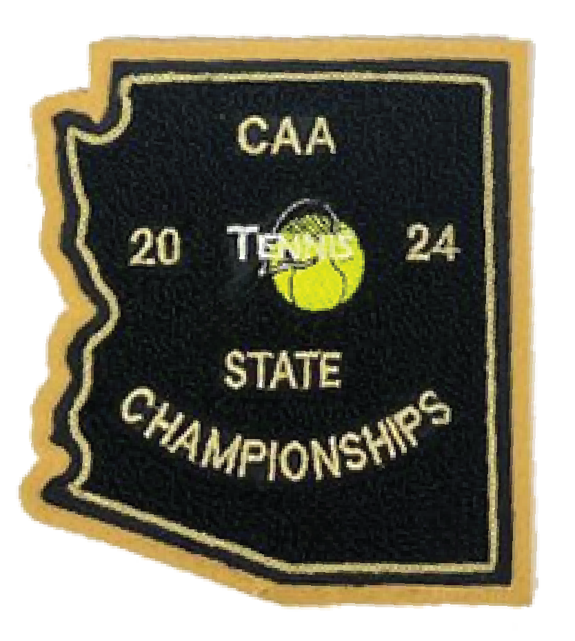 2024 CAA State Championship Tennis Patch