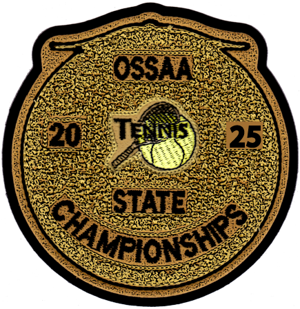 2025 OSSAA State Championship Tennis Patch