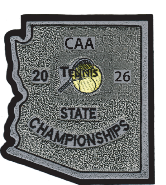 2026 CAA State Championship Tennis Patch