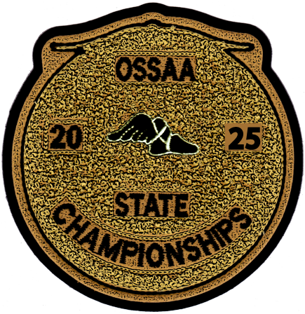 2025 OSSAA State Championship Track & Field Patch