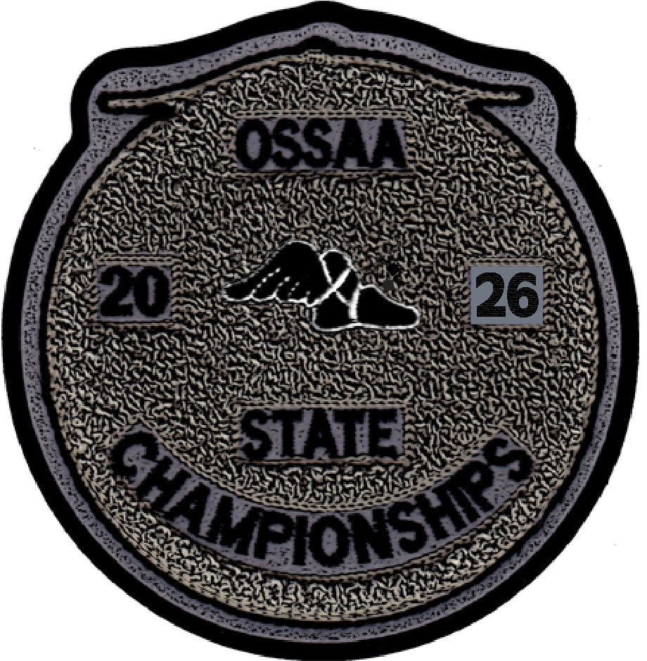 2026 OSSAA State Championship Track & Field Patch
