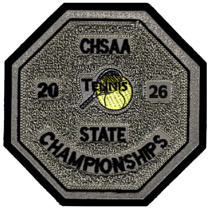 2026 CHSAA State Championship Tennis Patch