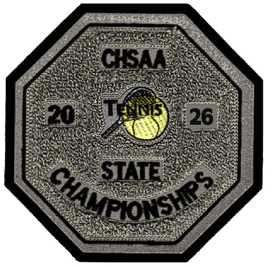 2026 CHSAA State Championship Tennis Patch