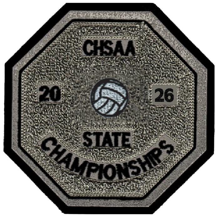 2026 CHSAA State Championship Volleyball Patch