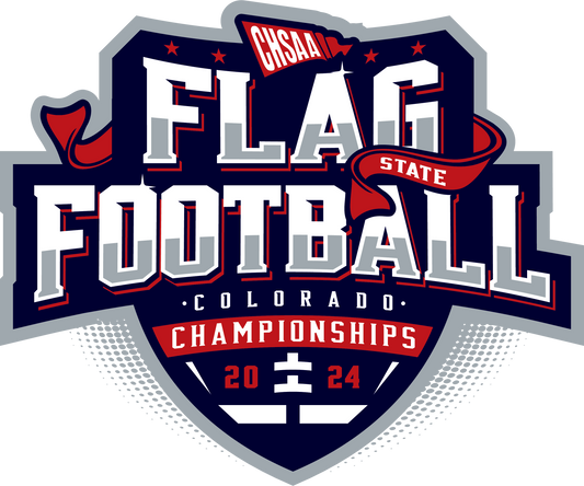 2024 CHSAA State Championship Flag Football Sticker 3-Pack