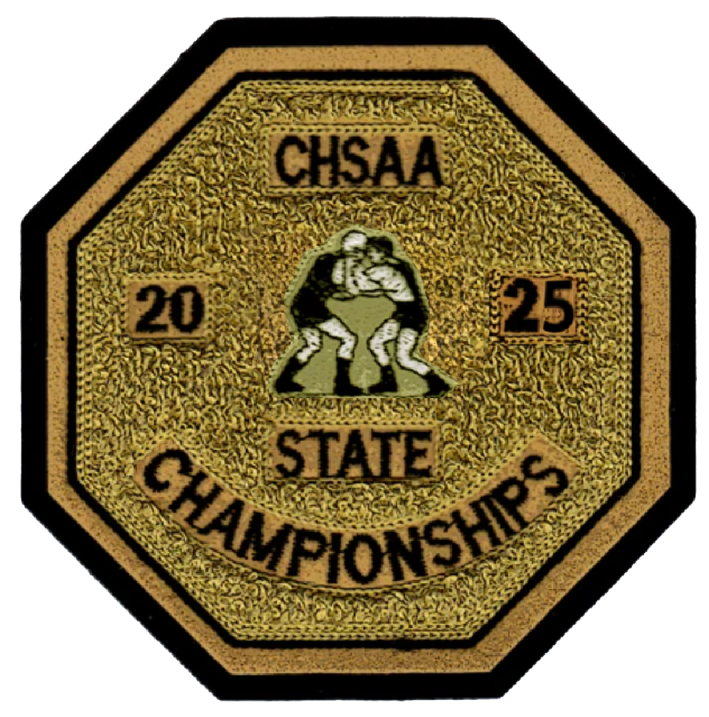 2025 CHSAA State Championship Wrestling Patch