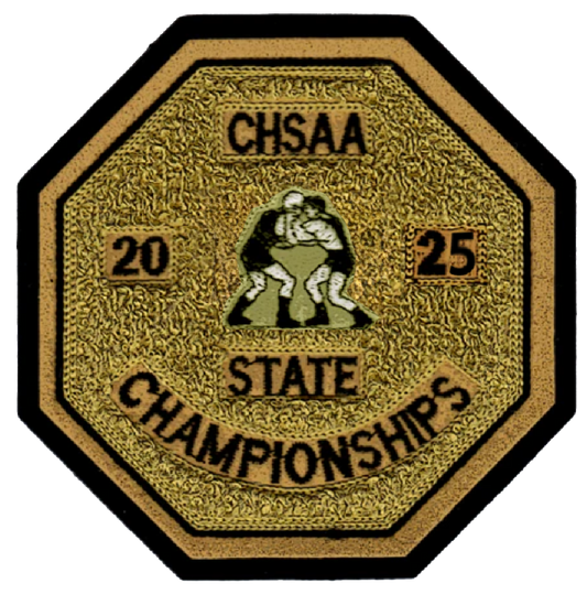 2025 CHSAA State Championship Wrestling Patch