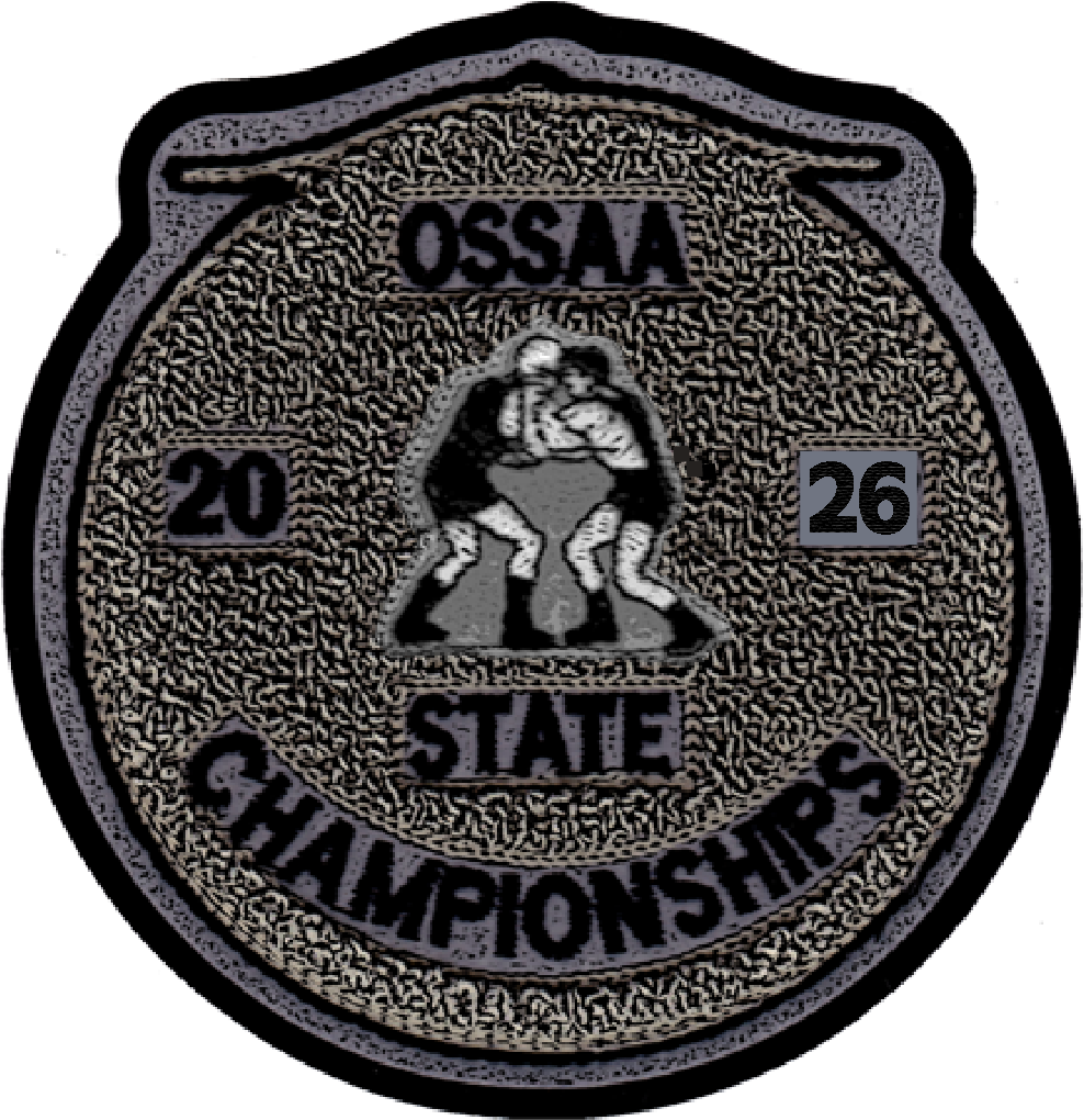 2026 OSSAA State Championship Wrestling Patch