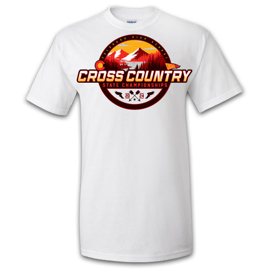 2024 CHSAA State Championship Cross Country T-Shirt