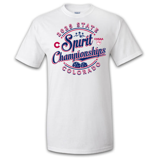 2025 CHSAA State Championship Spirit White T-Shirt