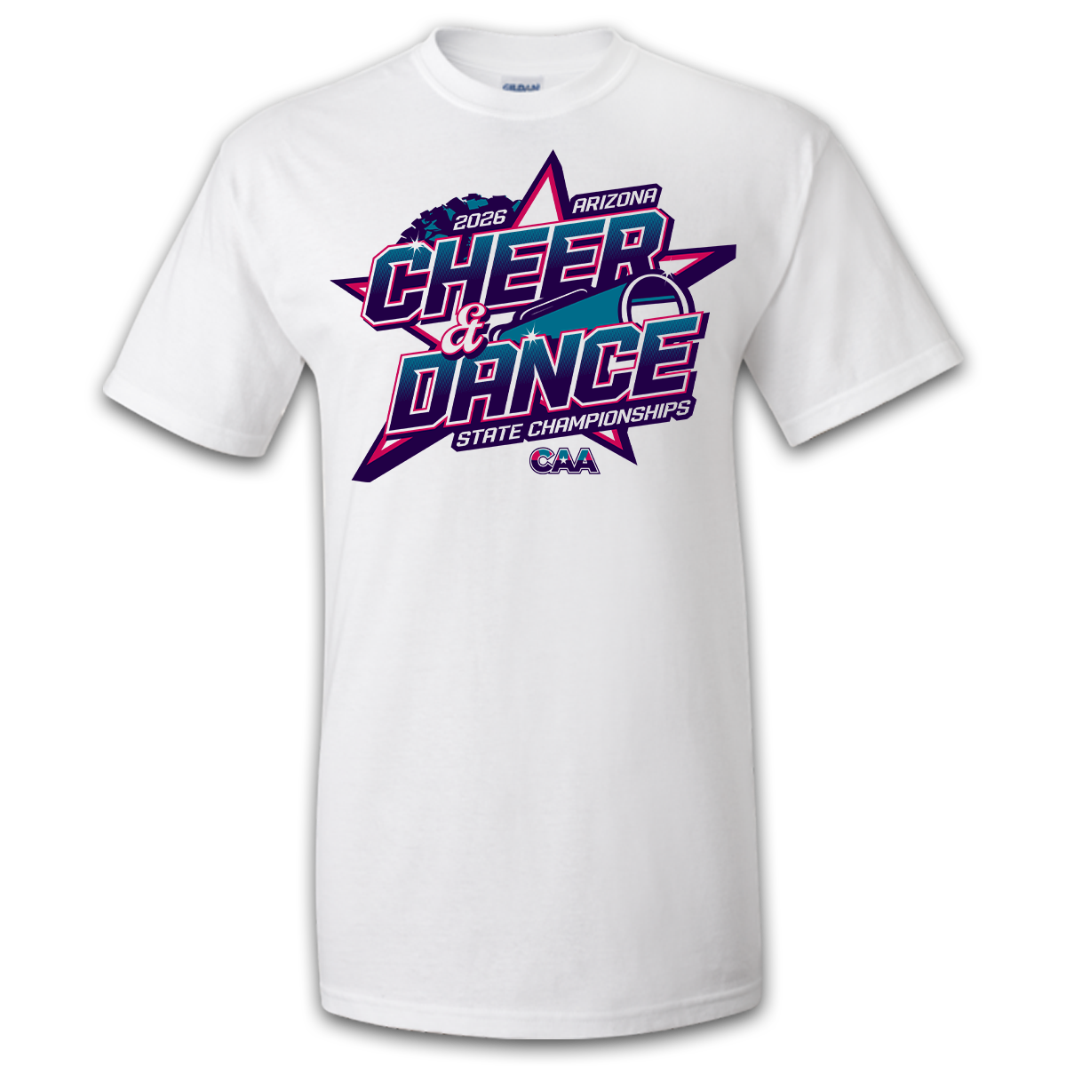 2025-26 CAA State Championship Cheer & Dance T-Shirt