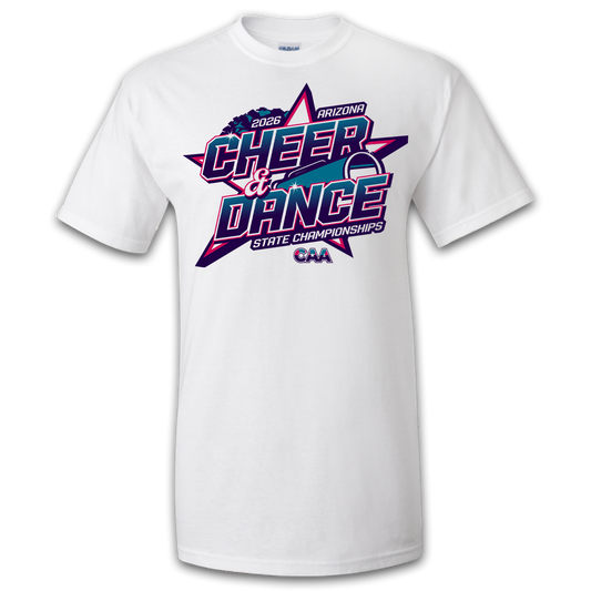 2025-26 CAA State Championship Cheer & Dance T-Shirt