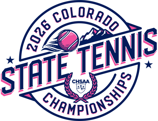 2026 CHSAA State Championship Girls Tennis Sticker 3-Pack