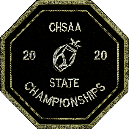 2020 CHSAA State Championship Golf Patch